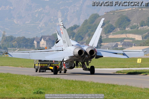 2008-09-27 Base Aerienne Sion 0526 McDonnell Douglas FA-18C Hornet